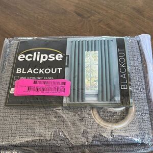 Eclipse 18"x52" Palisade Therma lined Window Valance Gray